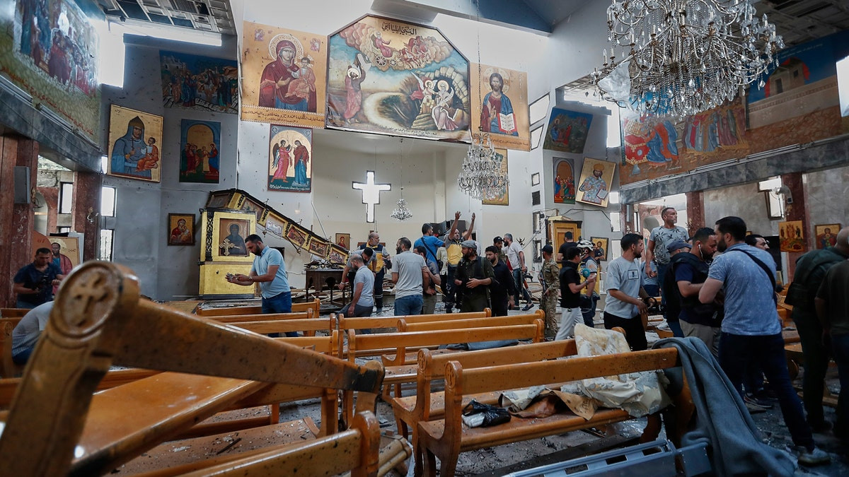 ISIS behind deadly church suicide bombing near Damascus, Syrian interior minister says  at george magazine