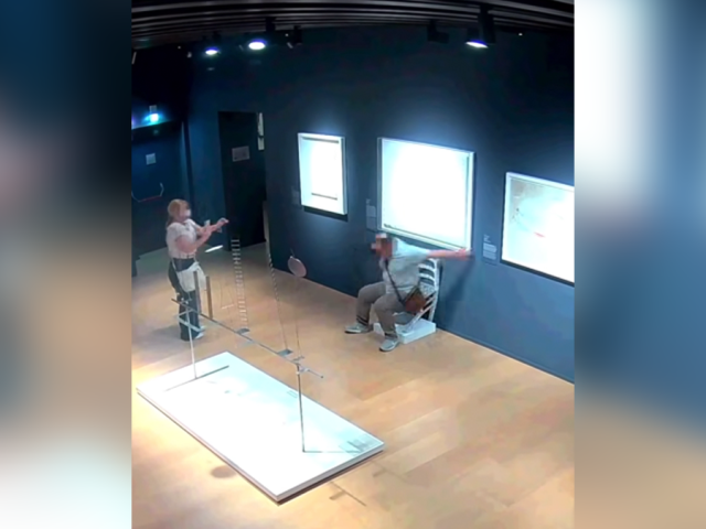 Tourist caught-on-camera smashing crystal-studded ‘Van Gogh’ chair at art museum