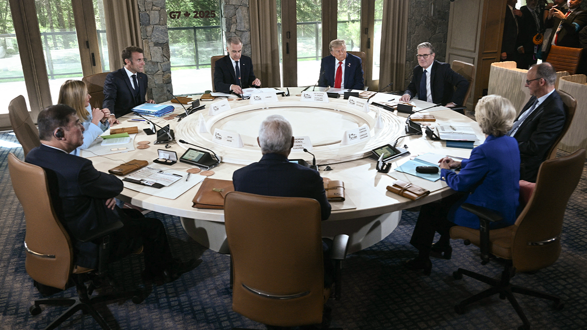 Meloni caught giving 'eye roll of the century' while Macron whispered in her ear during high-stakes G7 meeting  at george magazine