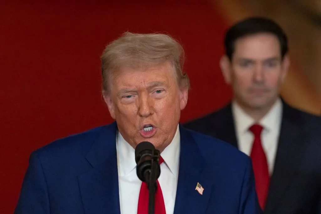 Trump hints at ‘regime change’ in Iran after US strikes  at george magazine