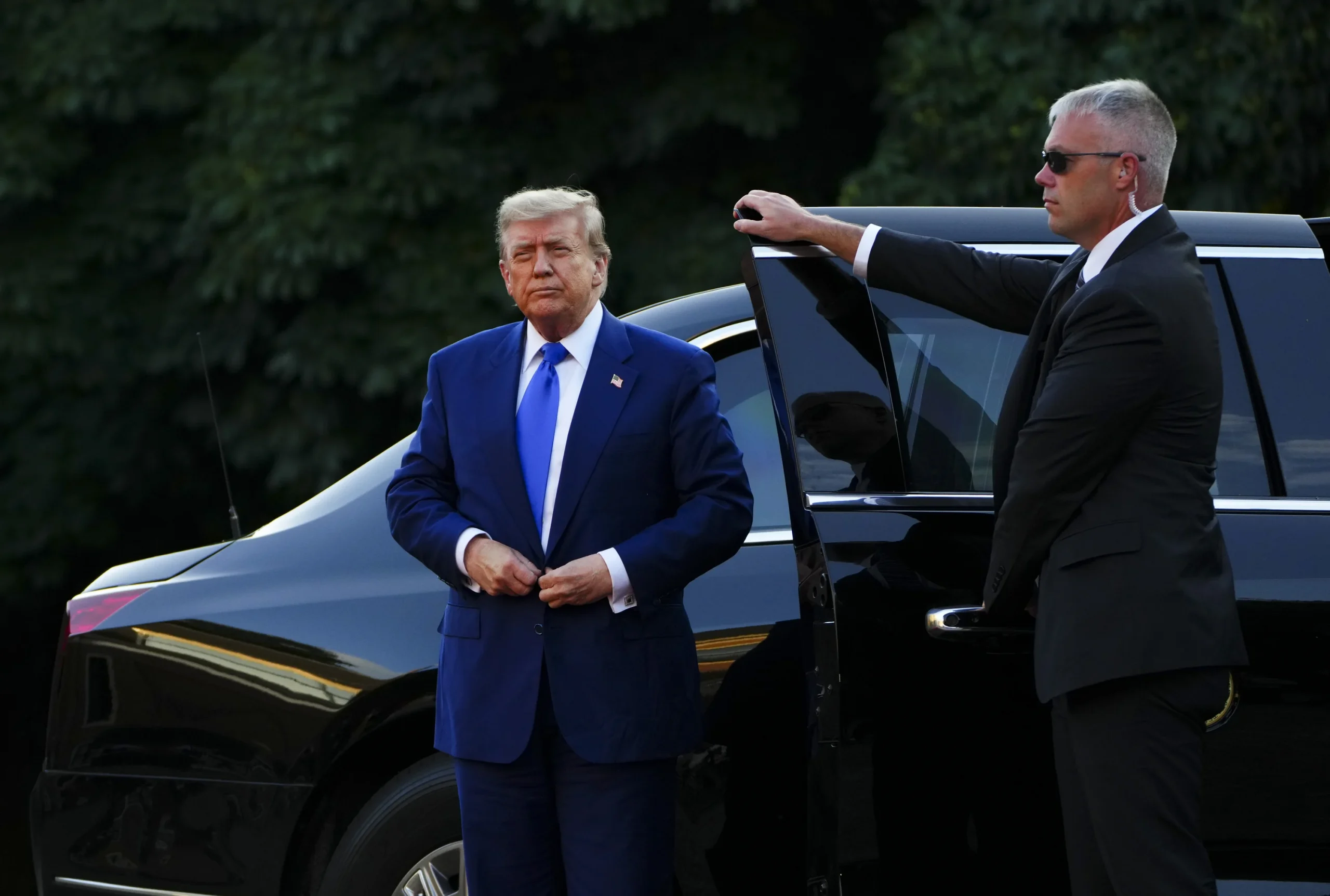Foreign leaders woo Trump on NATO: ‘Maybe the cringe works’  at george magazine