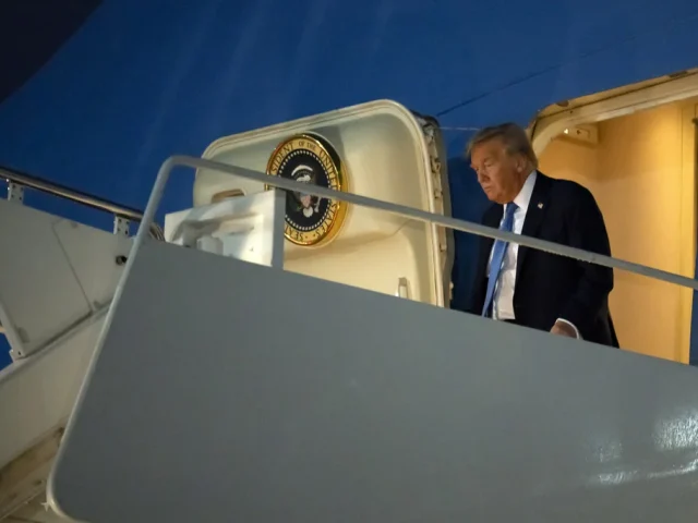 Trump warns Iran not to attack US troops upon early return to DC