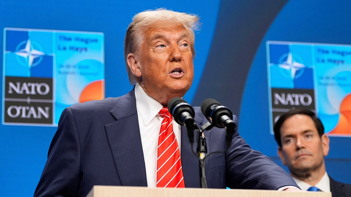 Rubio cracks up at Trump's reaction to NATO leader calling president 'daddy'  at george magazine