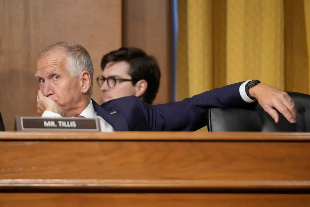 Trump targets Tillis after ‘no’ vote on tax bill, will meet with primary challengers  at george magazine