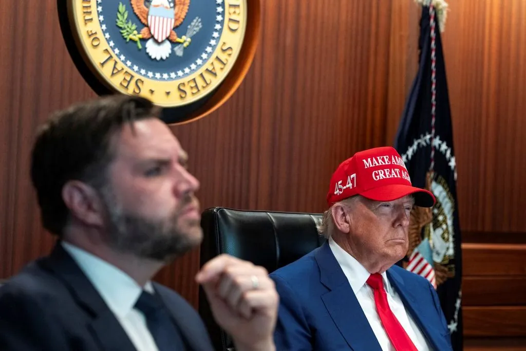 Photos show Trump and officials in Situation Room during Iran bombing — with one exception  at george magazine