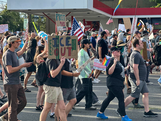 Person of interest in custody after shooting at ‘No Kings’ demonstration in Utah