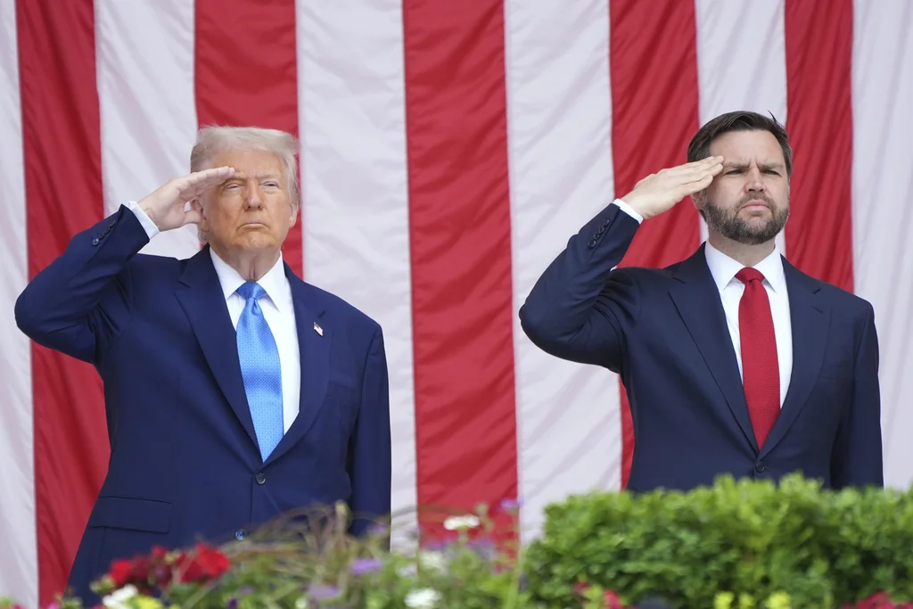 Vance says he’s ‘proud to stand beside’ Trump in first statement since Musk social media war  at george magazine