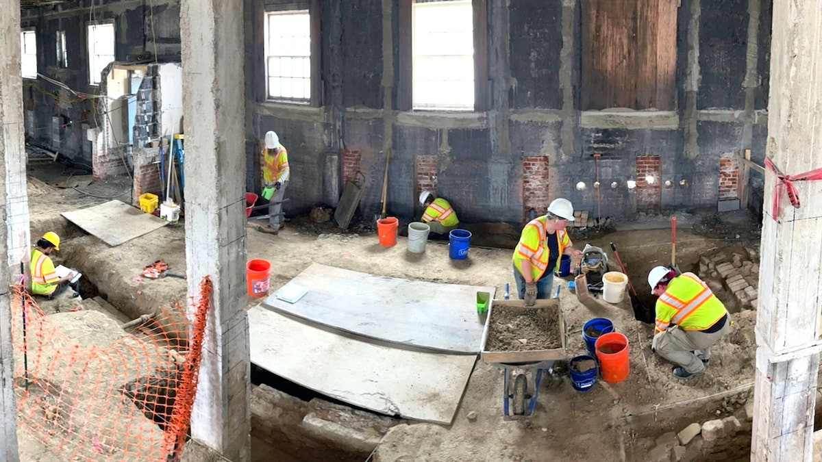 Secret cellar unearthed beneath America's oldest Black schoolhouse reveals artifacts  at george magazine