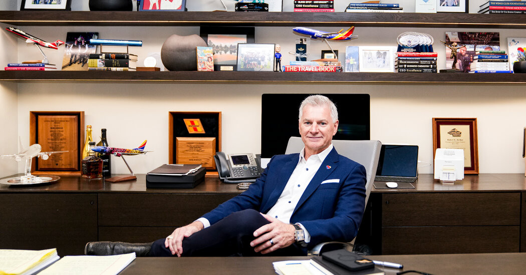 Southwest’s C.E.O. on Why Now Is the Time for Bag Fees and Assigned Seats  at george magazine