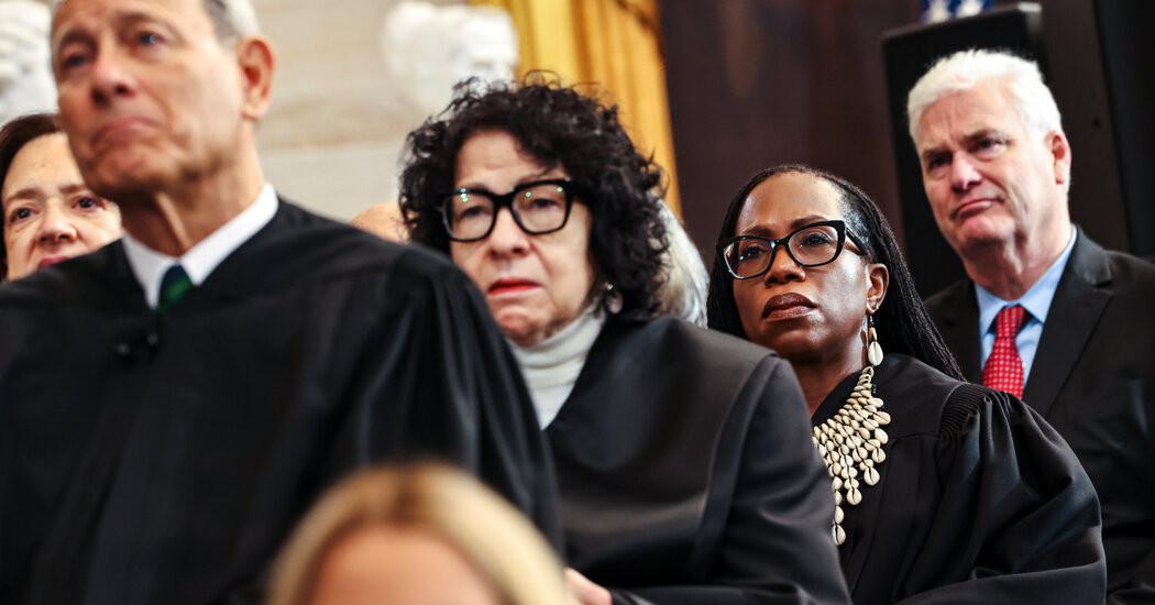 Justice Ketanji Brown Jackson Makes Herself Heard, Prompting a Rebuke  at george magazine