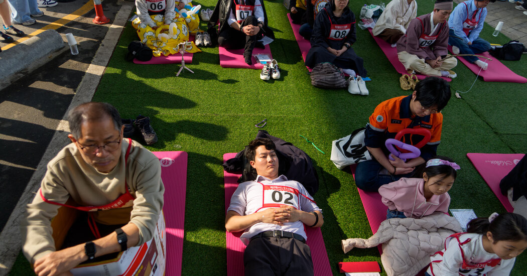 A Space-Out Competition in Seoul Was Harder Than I Expected  at george magazine