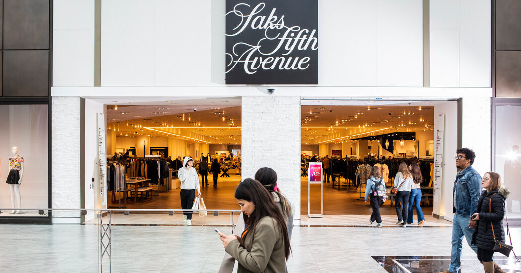 Saks Is at a Crossroads, Facing Creditor and Vendor Unease  at george magazine