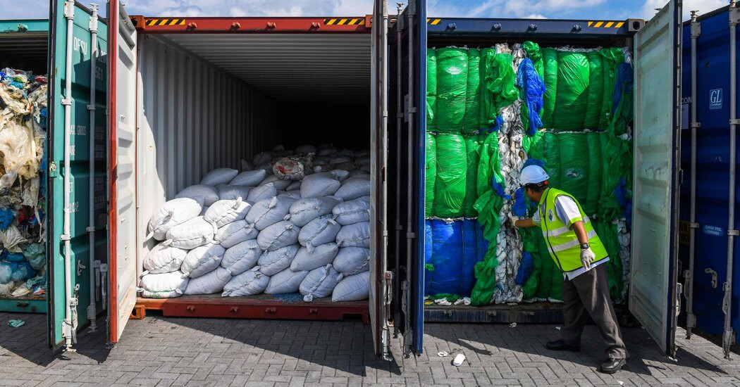 The U.S. Sends Lots of Plastic Trash Overseas. Malaysia Just Said No Thanks.  at george magazine