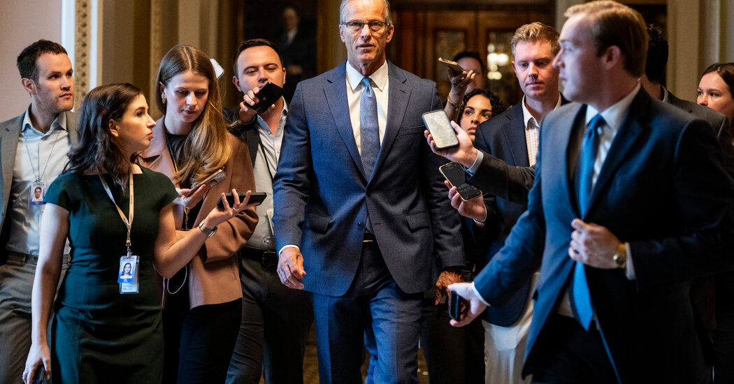Senate G.O.P. Gambles Its Legacy and Political Fate on Bill  at george magazine