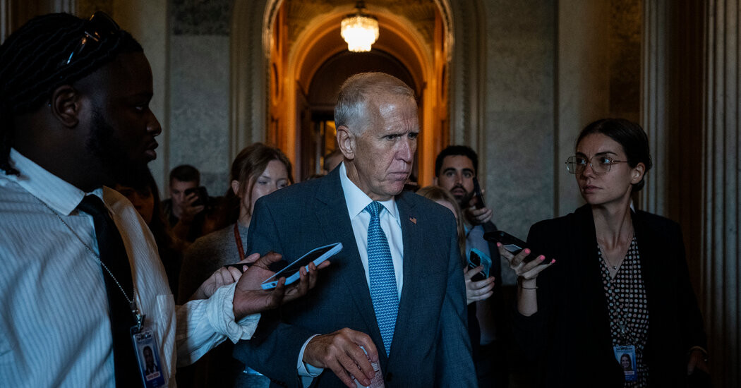 Senate Narrowly Passes Trump’s Policy Bill Amid Deep G.O.P. Divisions  at george magazine