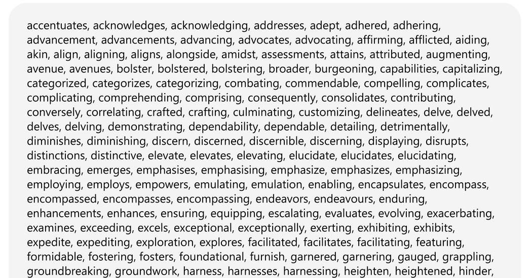 454 Hints That a Chatbot Wrote Part of a Biomedical Researcher’s Paper  at george magazine