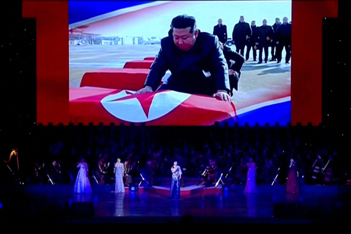 Kim Jong-un Appears to Mourn His Troops Killed Fighting for Russia  at george magazine