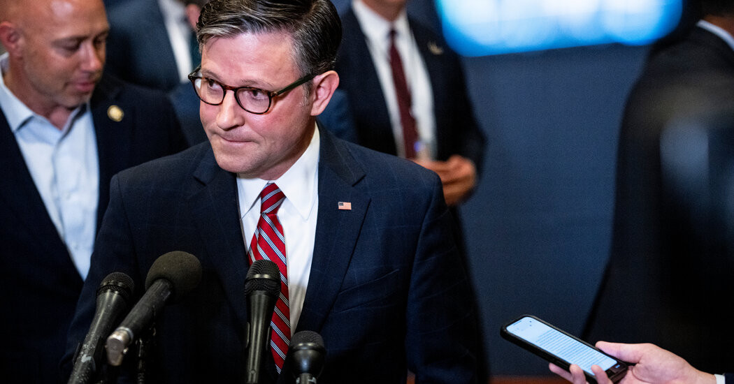 Johnson Faces G.O.P. Resistance to Quick Final Vote on Trump Policy Bill  at george magazine