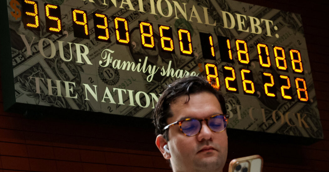 Sizing Up the Debt  at george magazine