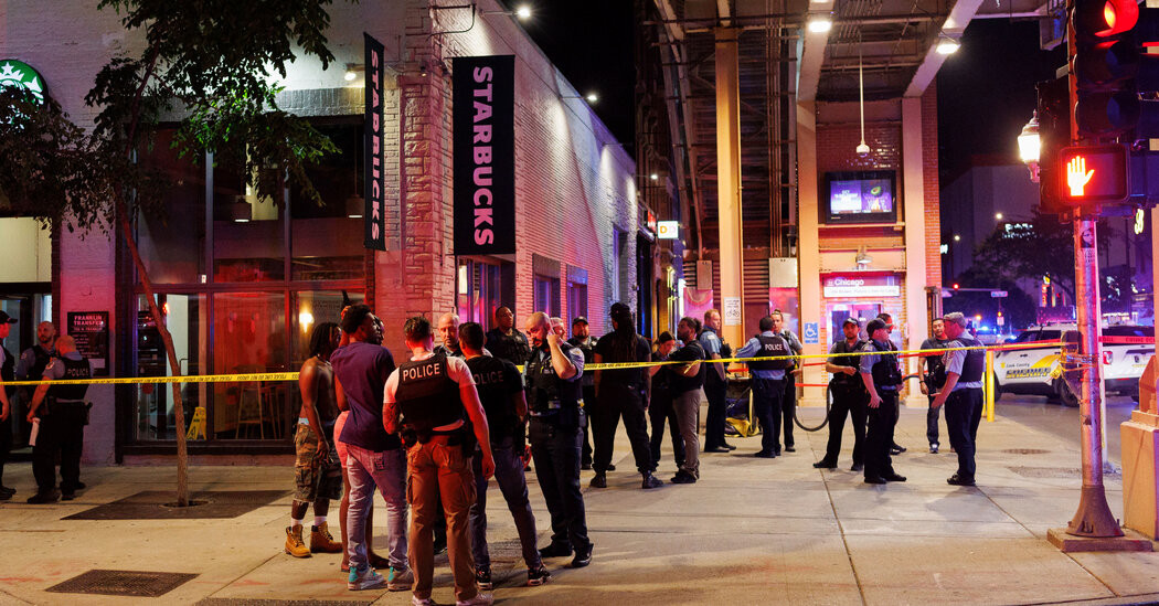 4 Dead, 14 Injured in Chicago Shooting Outside River North Lounge  at george magazine