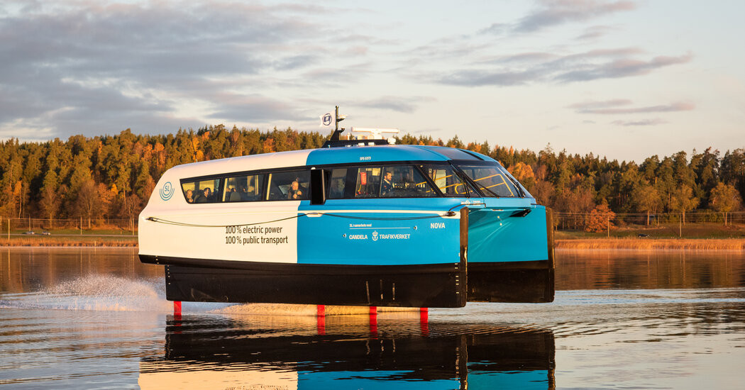 Could the Electric Hydrofoil Ferry Change the Way We Commute?  at george magazine