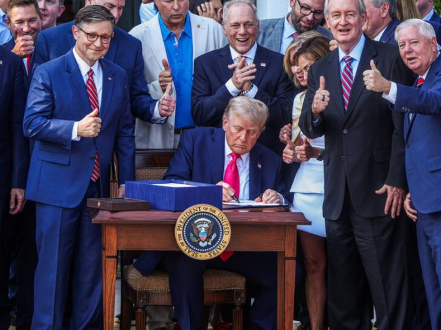 Trump Signs Signature Policy Bill at Independence Day Event