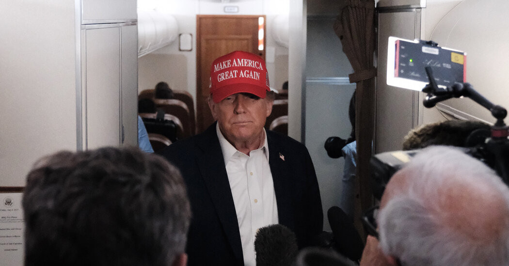 Trump Says He Will Start Talks With China on TikTok Deal  at george magazine