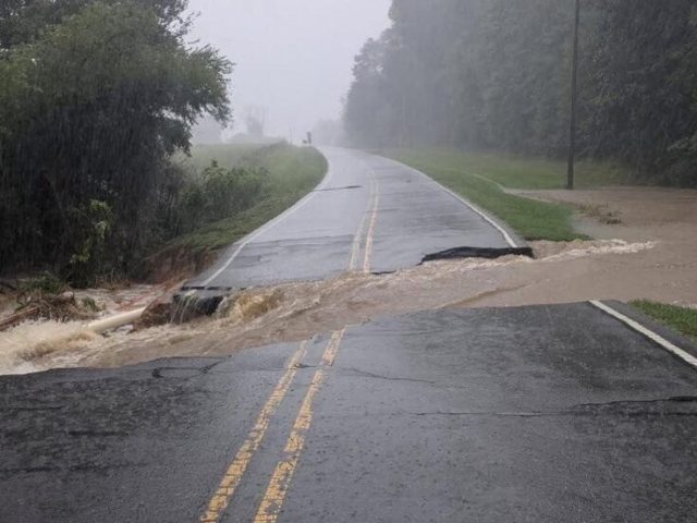 Tropical Storm Chantal Floods Parts of North Carolina