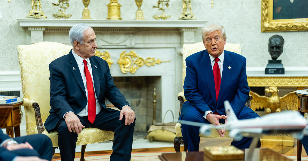Trump and Netanyahu Expected to Discuss Prospects of Gaza Cease-Fire  at george magazine