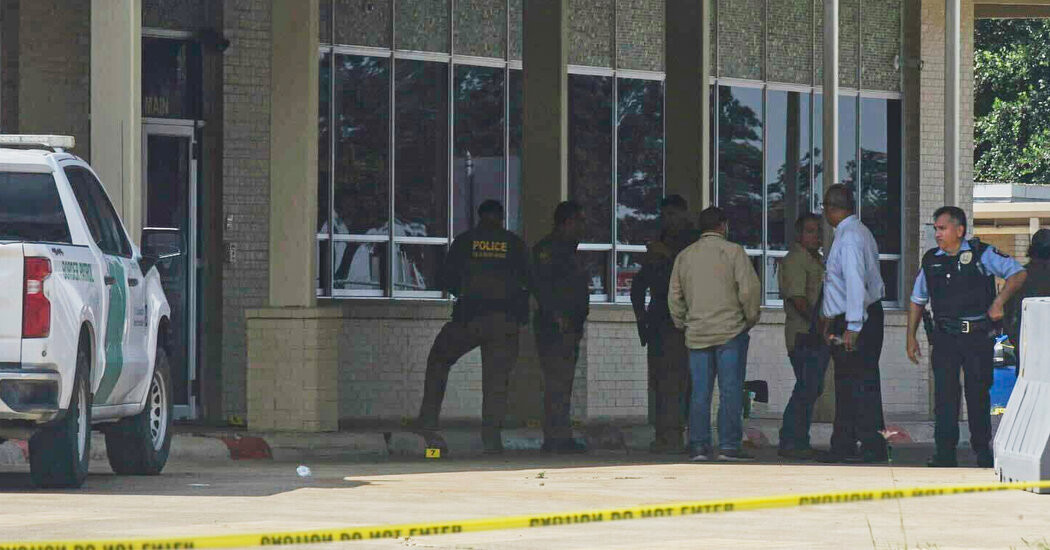 Man Who Opened Fire on Texas Border Patrol Building Is Fatally Shot  at george magazine