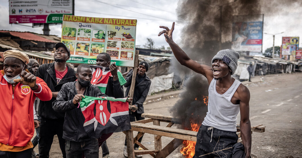 Antigovernment Protests Erupt Across Kenya, Killing Dozens  at george magazine