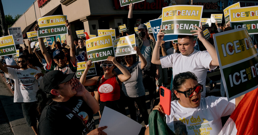 L.A. Moves to Join Lawsuit Against Trump Administration’s Immigration Raids  at george magazine