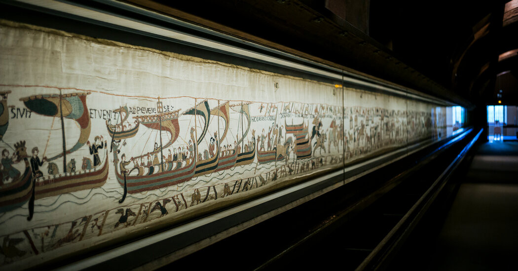 The Bayeux Tapestry, a British Masterpiece, Returns to England After 900 Years  at george magazine