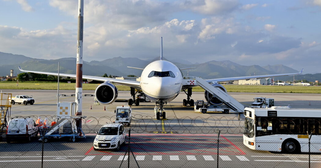 Man Dies at Milan Airport After Being Sucked Into Jet Engine, Official Says  at george magazine