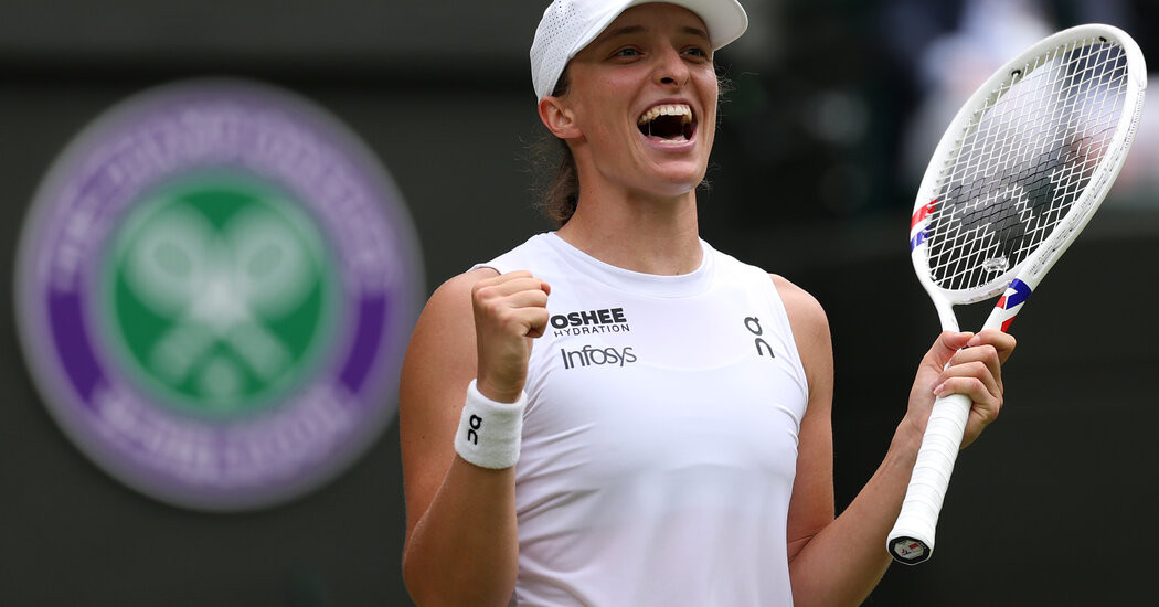 Iga Świątek Praised Strawberry Pasta. Wimbledon Gasped.  at george magazine