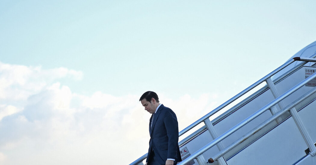Rubio Visits Asia as Trump Raises Trade-War Tensions  at george magazine