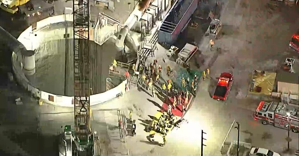 31 Workers Rescued From Tunnel That Collapsed in Los Angeles  at george magazine