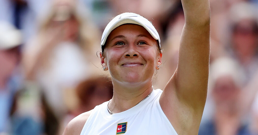 Amanda Anisimova Makes Wimbledon Final Years After Taking Extended Break  at george magazine