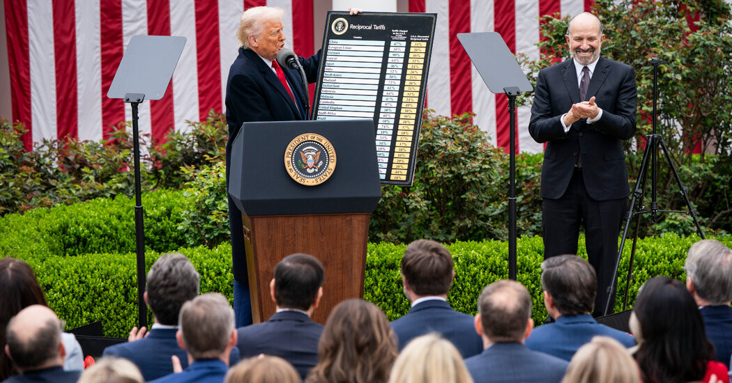 Trump’s Seesawing on Tariffs Gives the World Whiplash  at george magazine
