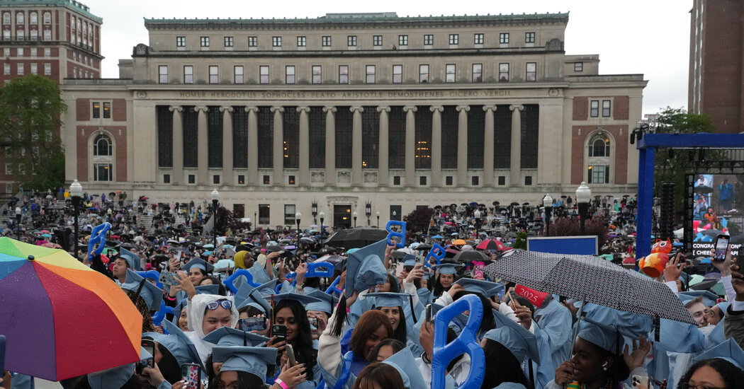 Columbia and Trump Near a Deal, With School Possibly Paying Millions  at george magazine