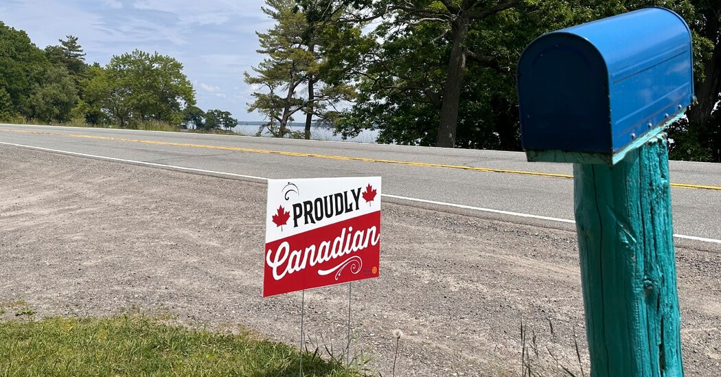 ‘He’s Nuts, Your Trump.’ Canada Unites Against America.  at george magazine