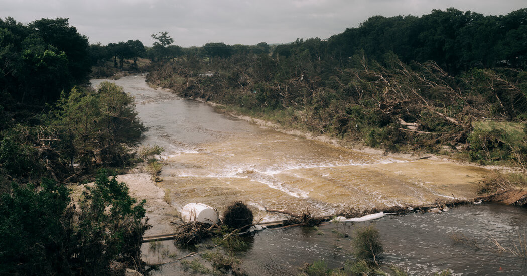 Heavy Rain Pounds Texas Region Devastated by Floods, Bringing New Threat  at george magazine
