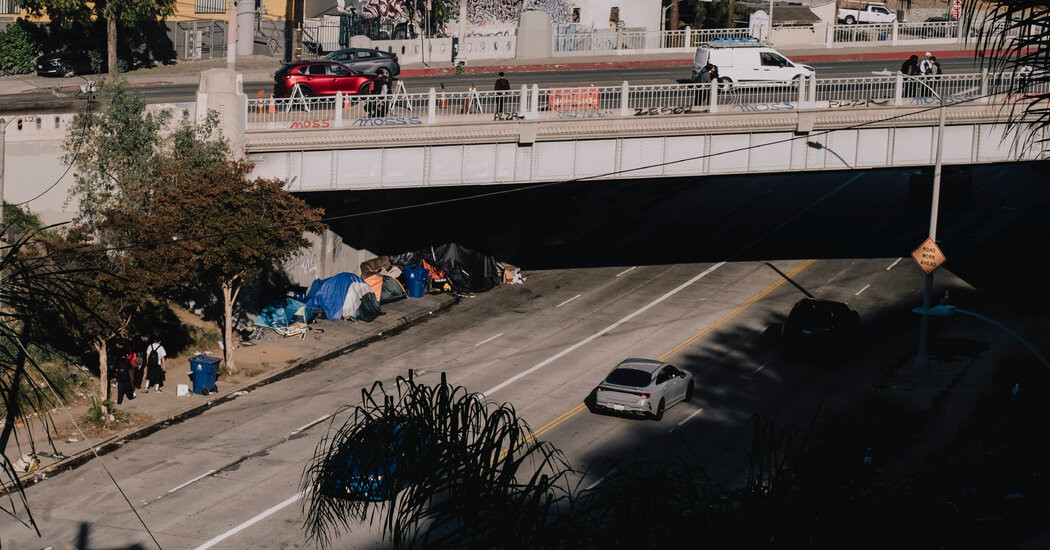 Homeless Population Declines in Los Angeles for Second Straight Year  at george magazine