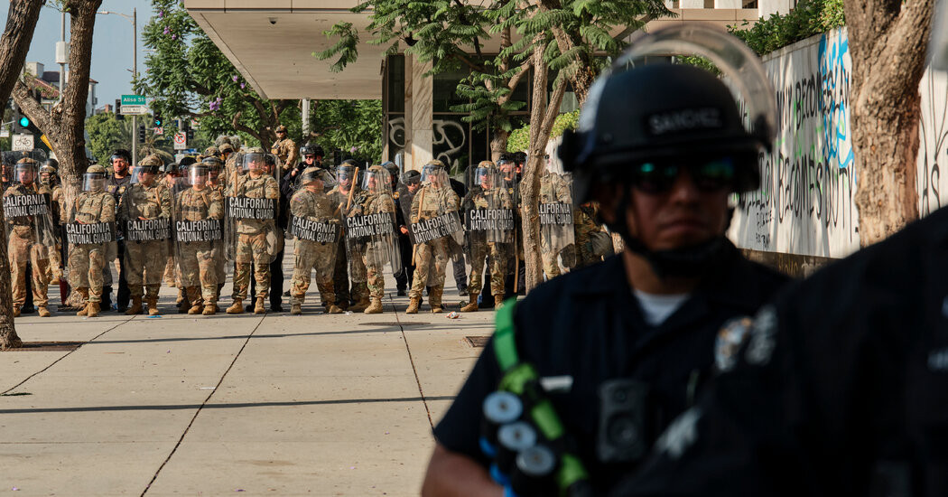 Trump Releases About Half of the National Guard Troops in Los Angeles  at george magazine