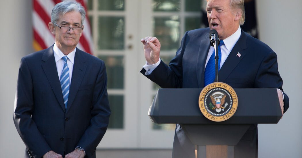 Trump Has Penned Letter To Fire Fed Chair Jerome Powell  at george magazine