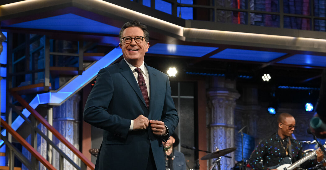 ‘Late Show With Stephen Colbert’ Is Being Canceled by CBS  at george magazine