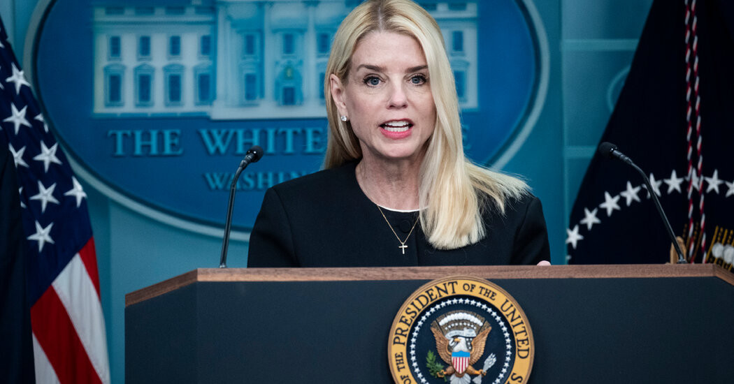 Trump Tells Bondi to Seek Release of Epstein Grand Jury Testimony  at george magazine