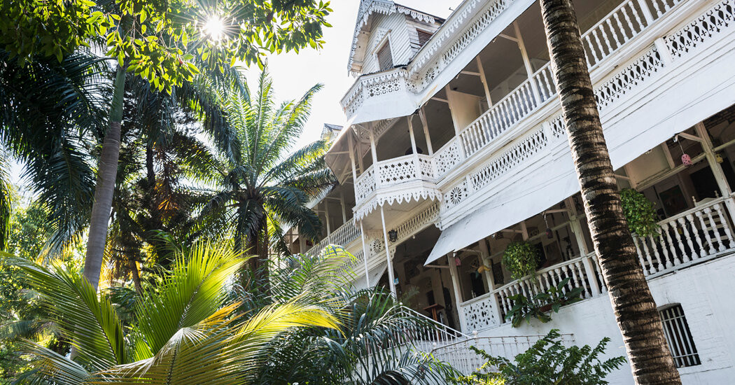 Haiti’s Landmark Oloffson Hotel is Destroyed in an Apparent Arson Fire  at george magazine