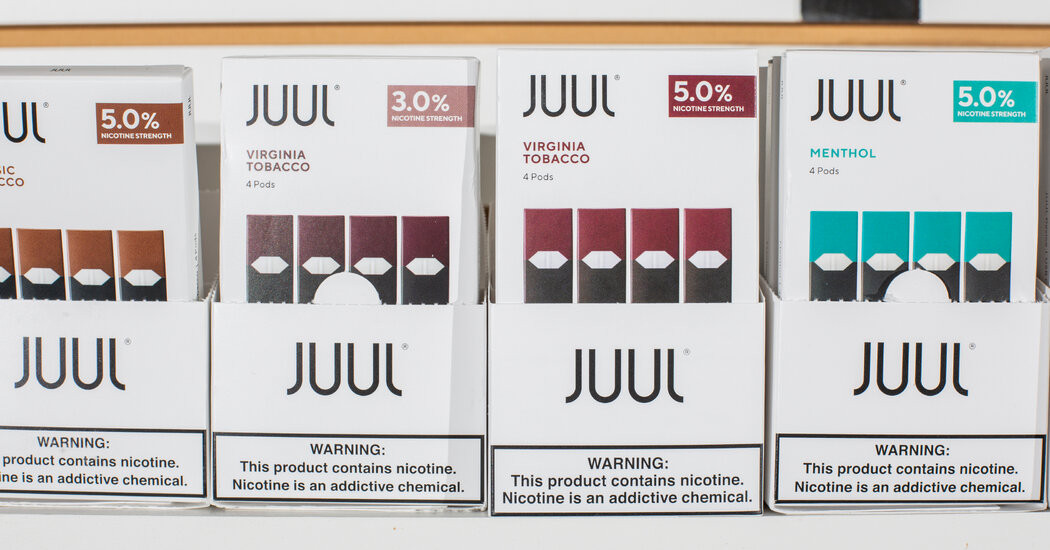 F.D.A. Approves Juul Vapes After Yearslong Delay  at george magazine