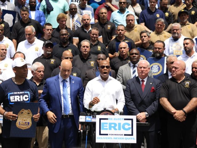 13 Law Enforcement Unions Endorse Eric Adams in N.Y.C. Mayor’s Race